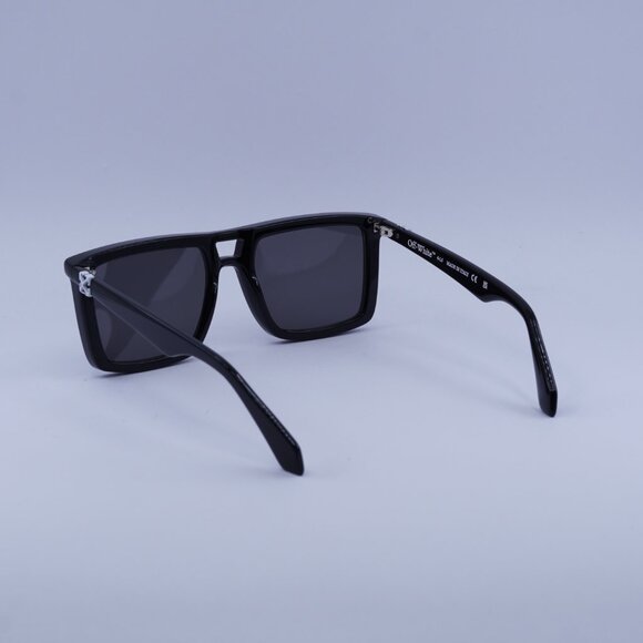 Off-White OERI13W STRATFORD 1007 Sunglasses Black Square Frame, Grey Lenses - Picture 5 of 9